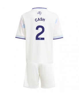 Billige Fotballdrakt Aston Villa Matty Cash #2 Replika Tredjedraktsett Barn 2025-26 Kortermet (med bukser)